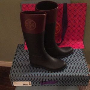 Tory Burch rain boots